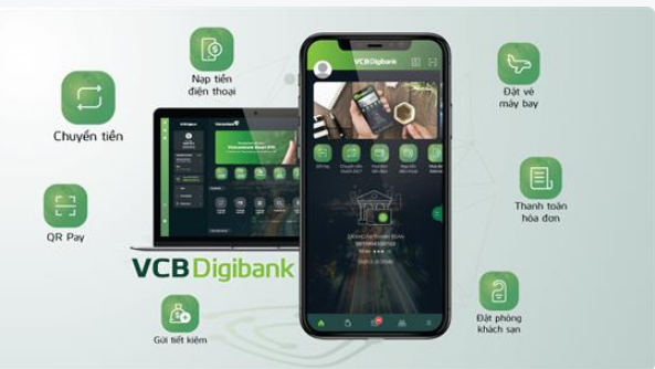Ứng dụng ngân hàng số VCB Digibank
