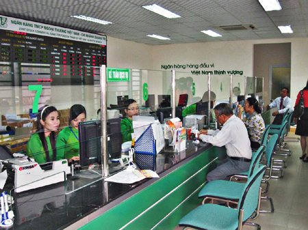 Vietcombank không ngừng khẳng định vị trí là một trong những ngân hàng uy tín của cả nước