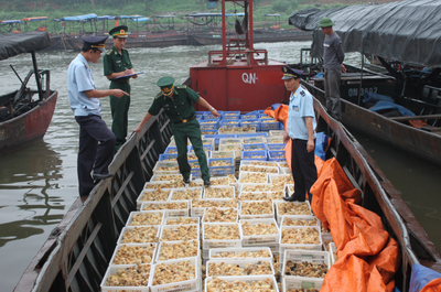 Từ 26/7/2013 – 25/8/2013, Hải quan Quảng Ninh đã phát hiện, bắt giữ, xử lý 27 vụ buôn lậu, vận chuyển trái phép hàng hóa qua biên giới