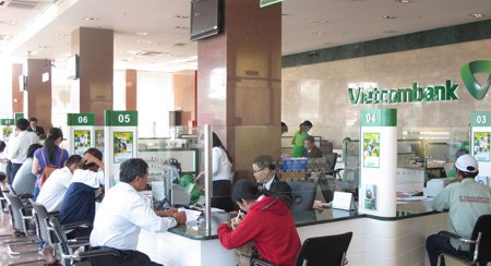 Kết quả tăng trưởng trong 6 tháng đầu năm đang tạo niềm tin tương vững chắc để Vietcombank tiếp tục hoàn thành thắng lợi các chỉ tiêu đặt ra. Ảnh: VCB
