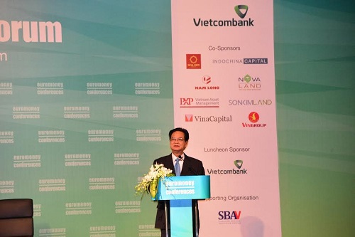 Thủ tướng Chính phủ Nguyễn Tấn Dũng phát biểu tại Diễn đàn đầu tư toàn cầu Việt Nam