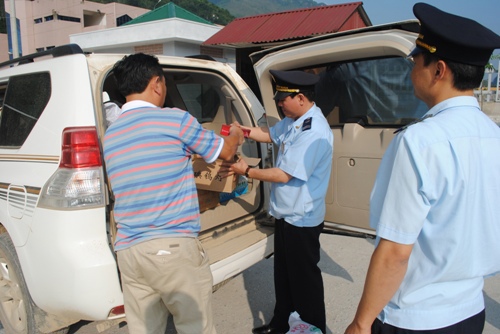 Hoạt động nghiệp vụ tại Chi cục Hải quan cửa khẩu Thanh Thủy (Hà Giang)