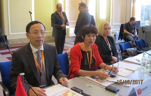 Tổng cục trưởng Tổng cục Hải quan Việt Nam Nguyễn Văn Cẩn tham dự Hội nghị