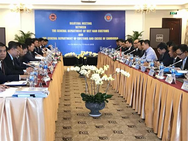 Hội đàm giữa Tổng cục Hải quan Việt Nam và Tổng cục Hải quan và Thuế Gián thu Hoàng gia Campuchia 