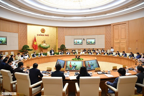 Chính phủ họp phiên thường kỳ đầu tiên của năm 2019.