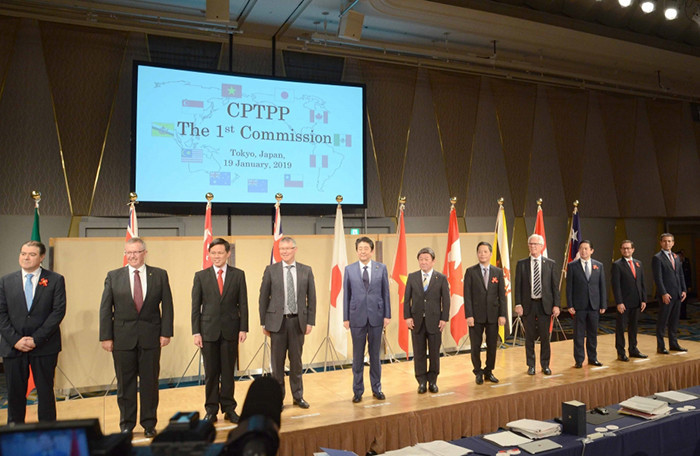Ngày 19/1, Việt Nam đã tham dự cuộc họp Hội đồng đầu tiên của Hiệp định CPTPP tại Tokyo, Nhật Bản với sự tham dự của bộ trưởng kinh tế, thương mại và tương đương đến từ 11 nước thành viên.