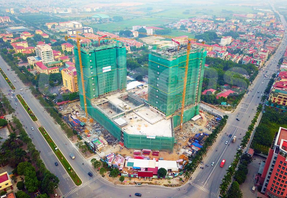 Các dự án chung cư thương mại và nhà ở xã hội phát triển tại Bắc Ninh.