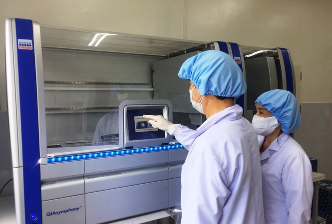 Máy xét nghiệm Realtime PCR tự động giá 7,23 tỷ đồng ở Quảng Nam.