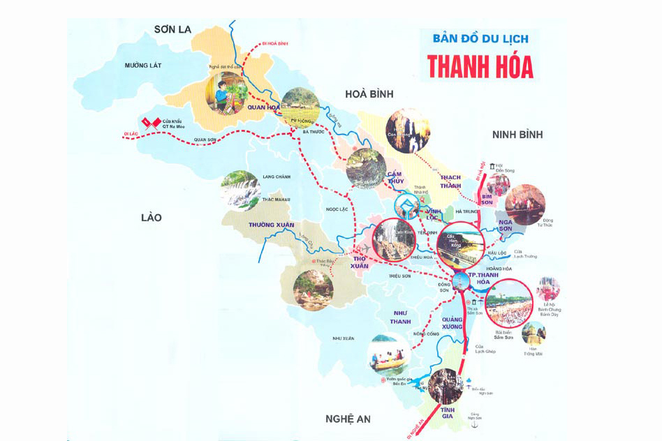 Tỉnh Thanh Hoá là cửa ngõ kết nối Bắc Bộ và Trung Bộ.