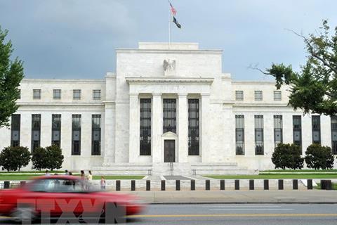 Trụ sở Ngân hàng Dự trữ Liên bang Mỹ (Fed) tại Washington, DC. Ảnh: AFP/TTXVN