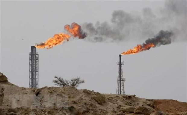 Nhà máy lọc dầu trên đảo Khark, Iran. (Ảnh: AFP/TTXVN)