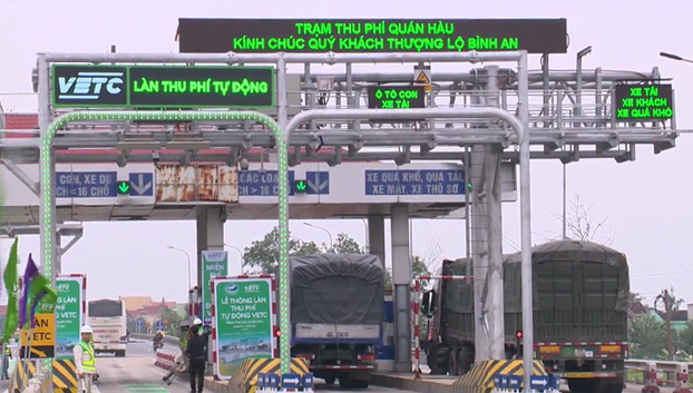 Triển khai thu phí tự động tại các đường cao tốc do VEC quản lý.