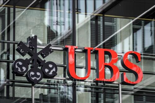Một chi nhánh ngân hàng UBS ở Zurich, Thụy Sĩ. Ảnh: TTXVN
