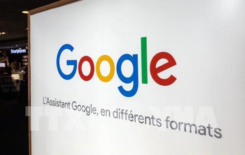 Biểu tượng Google tại một cửa hàng ở Lille, Pháp. Ảnh: AFP/TTXVN