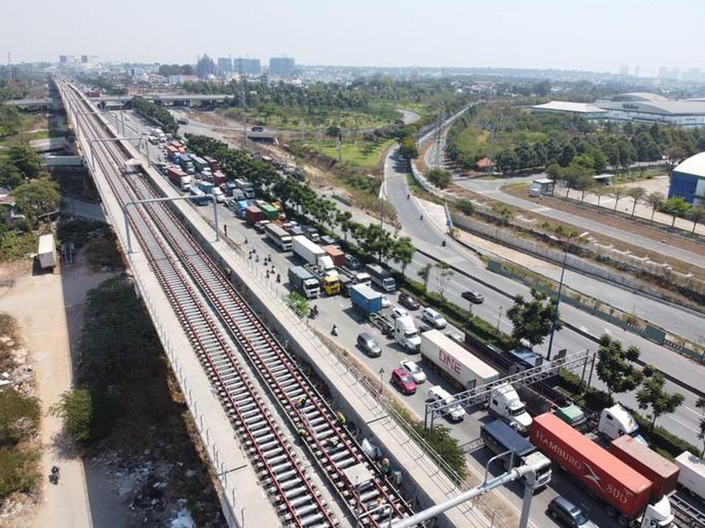 TP. Hồ Chí Minh đang có vướng mắc về việc hoàn ứng cho dự án Metro 1 Bến Thành – Suối Tiên (Ảnh: Gia Minh)