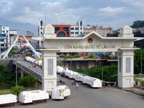 Khu kinh tế cửa khẩu Lào Cai.