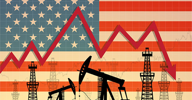 Giá dầu thế giới giảm xuống dưới 50 USD/thùng. Ảnh: Venezuelanalysis.com