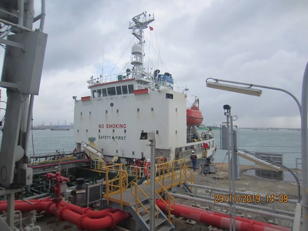 Tàu GT EQUALITY của Công ty BB Energy (Singapore) tiếp nhận 6.000 tấn dầu nhiên liệu hàng hải (MFO).