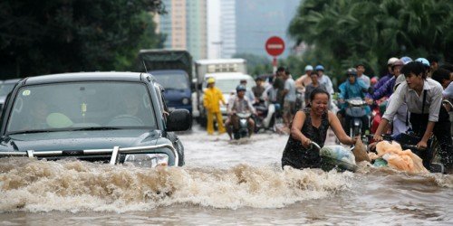 Ngập lụt đang là một vấn nạn tại TP. Hồ Chí Minh.