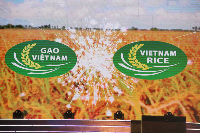 Logo thương hiệu Gạo Việt Nam.