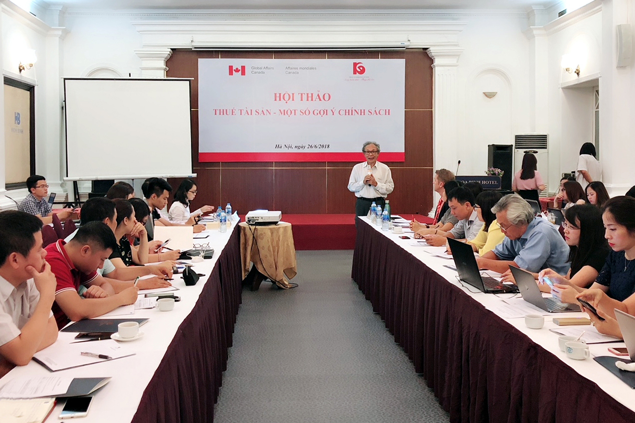 Hội thảo về Thuế tài sản được tổ chức đã đưa ra một số gợi ý chính sách cho Việt Nam.