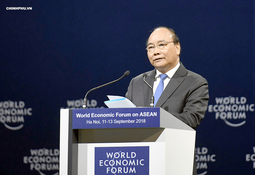 Thủ tướng Nguyễn Xuân Phúc đã có bài phát biểu khai mạc Hội nghị.