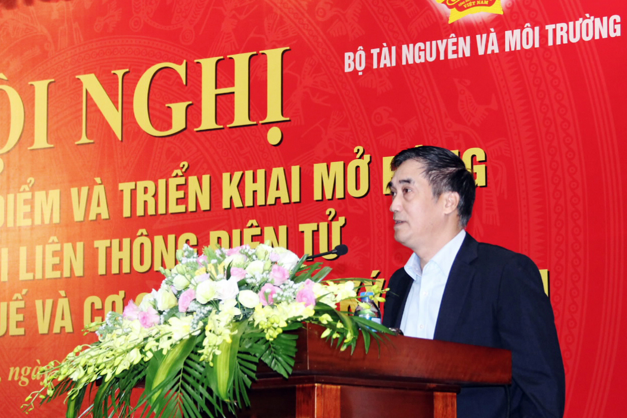 Thứ trưởng Bộ Tài chính Trần Xuân Hà phát biểu khai mạc Hội nghị.
