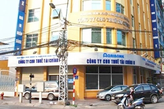 Công ty Cho thuê Tài chính II của Ngân hàng Nông nghiệp và Phát triển Nông thôn Việt Nam - Agribank (ALCII) sau 2 tháng công ty này có Quyết định phá sản.