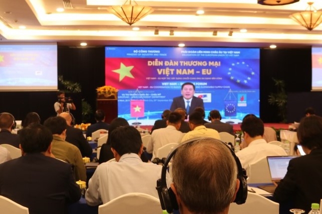  Diễn đàn thương mại Việt Nam - EU. 