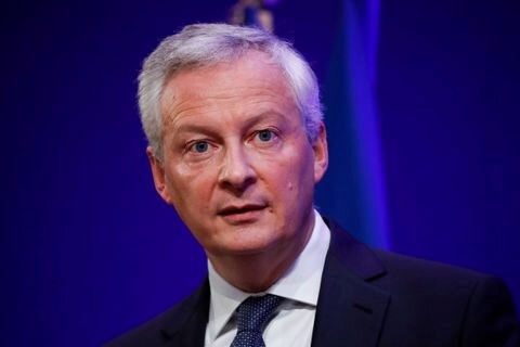 Bộ trưởng Kinh tế và Tài chính Pháp Bruno Le Maire. Ảnh: Reuters