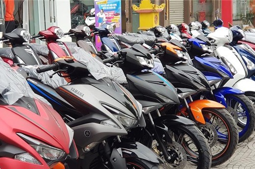 Trung bình mỗi tháng trong năm 2018, người Việt mua hơn 283.000 xe máy. Nguồn: Internet