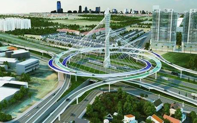 Dự án đường vành đai 4 - Vùng Thủ đô khi hoàn thành sẽ giải tỏa áp lực giao thông hướng tâm tại các tuyến đường còn lại cho Vùng Thủ đô. Nguồn: Internet