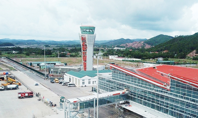 Sân bay Vân Đồn mới được đưa vào hoạt động. Nguồn: Internet