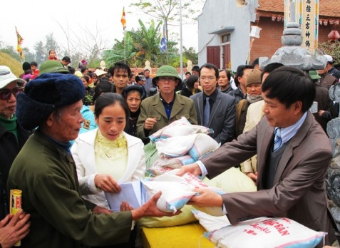  881,160 tấn gạo từ nguồn dự trữ quốc gia sẽ đến với tỉnh Quảng Bình trong thời gian giáp hạt năm 2019. Nguồn: Internet  