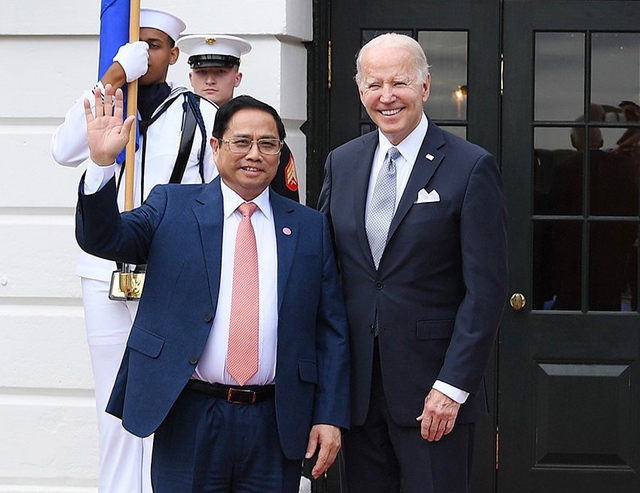 Tổng thống Joe Biden chia sẻ cá nhân ông luôn dành nhiều tình cảm cho đất nước và người dân Việt Nam - Ảnh: VGP/Nhật Bắc