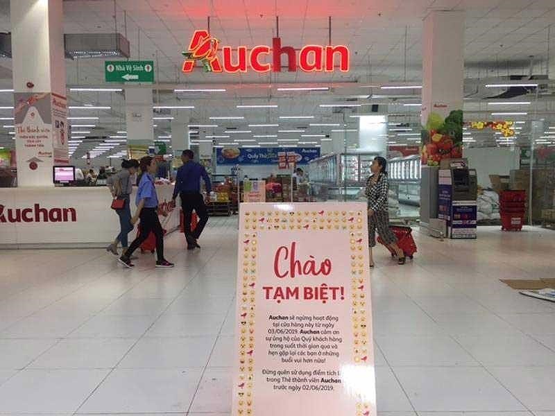 Auchan chính thức nói lời chia tay với thị trường Việt Nam. Nguồn: plo.vn