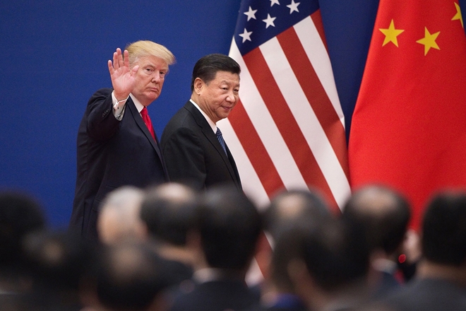 Tổng thống Mỹ Trump và Chủ tịch Trung Quốc Tập Cận Bình. Nguồn: Reuters.