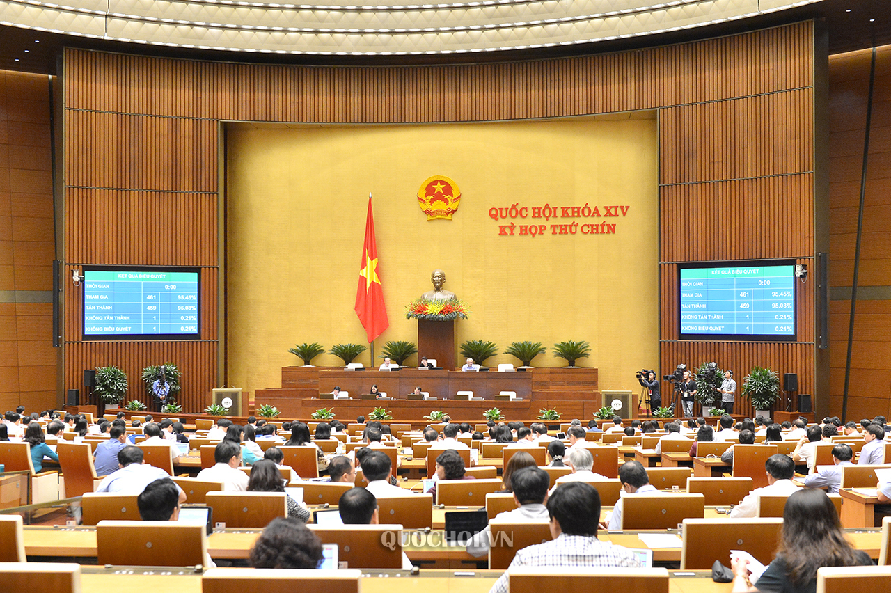  Quốc hội đồng ý công nhận và cho thi hành hành tại Việt Nam phán quyết chung thẩm về nghĩa vụ tài chính theo quy định của EVIPA