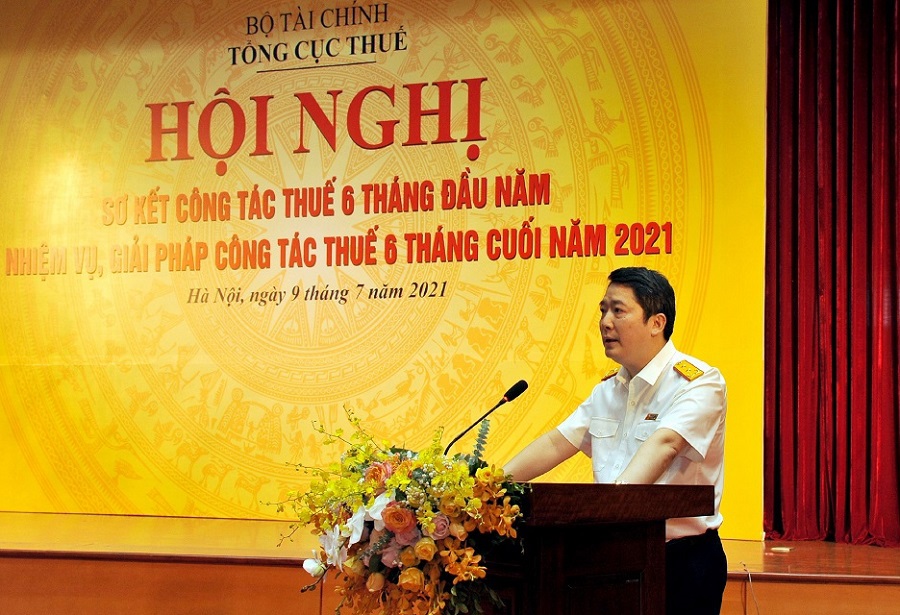 Tổng cục trưởng Cao Anh Tuấn ph&aacute;t biểu tại Hội nghị