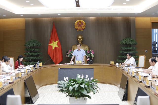  Phó Thủ tướng  Lê Minh Khái chủ trì Phiên họp thứ nhất, Ban Chỉ đạo triển khai thực hiện Chương trình phục hồi và phát triển kinh tế - xã hội.