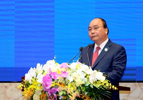 Thủ tướng chủ trì Hội nghị trực tuyến “Triển khai Kế hoạch thực thi Hiệp định EVFTA”. Nguồn: baochinhphu.vn
