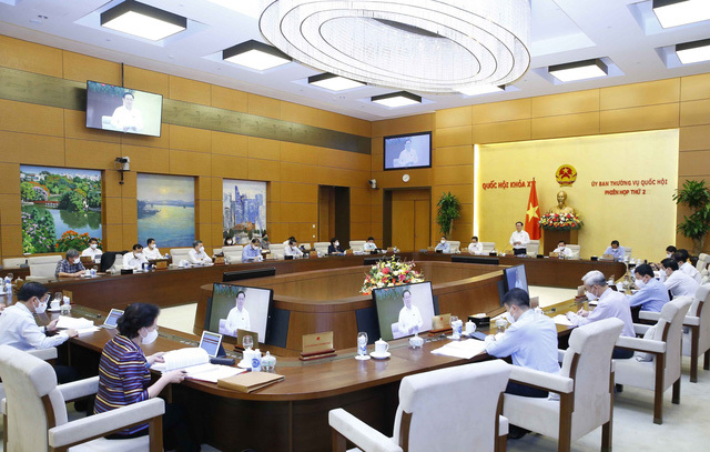 Phiên khai mạc Kỳ họp thường kỳ thứ 2 của Ủy ban Thường vụ Quốc hội.