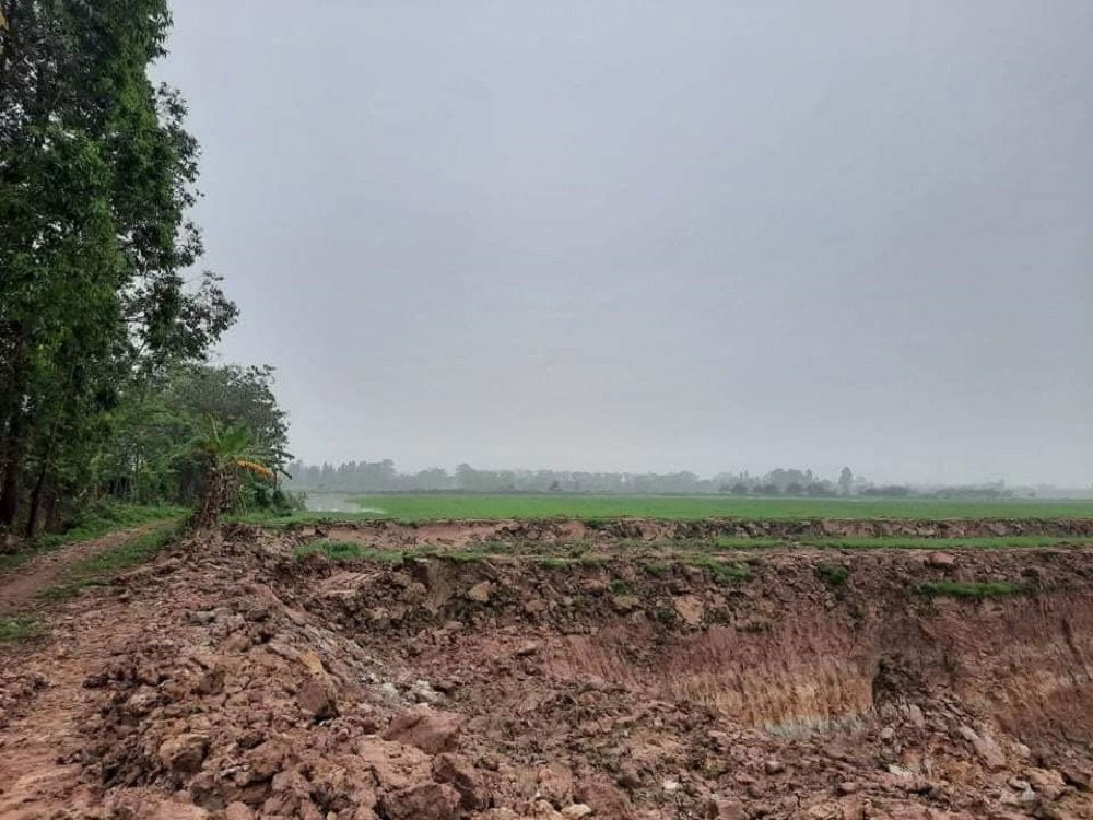 Dự án Khu nhà vườn sinh thái Đồng Quang được giao đất hơn chục năm vẫn chỉ là cánh đồng lúa. Nguồn: diendanbatdongsan.vn