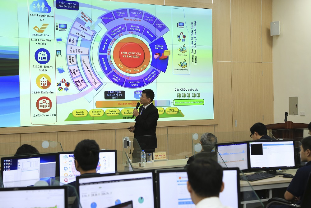  Bảo hiểm Xã hội Việt Nam đã tích cực triển khai ứng dụng công nghệ thông tin trong việc xây dựng hệ thống cơ sở dữ liệu. 