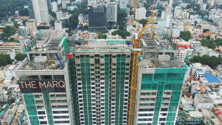 Dự án The Marq có địa chỉ tại 29B đường Nguyễn Đình Chiểu, phường Đa Kao, Quận 1, TP. Hồ Chí Minh. Nguồn: Internet