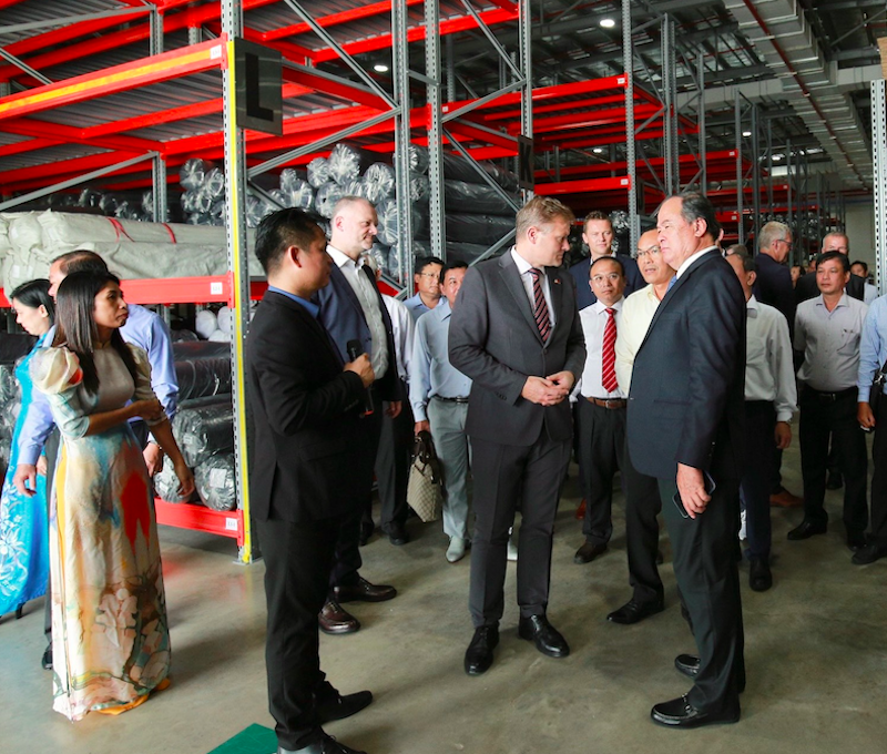 Nhiều doanh nghiệp châu Âu quyết định xây dựng "cứ điểm" sản xuất tại Việt Nam. 