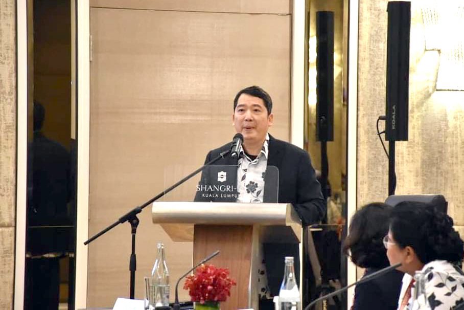 Tổng cục trưởng Tổng cục Thuế Cao Anh Tuấn phát biểu tại Hội nghị SGATAR thường niên lần thứ 51 tại Kuala Lumpur - Malaysia