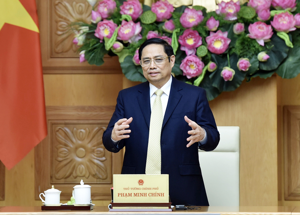 Thủ tướng nhấn mạnh, Việt Nam luôn trân trọng sự hỗ trợ quý báu của Liên Hợp Quốc đối với Việt Nam trong suốt hơn bốn thập kỷ qua. Nguồn:  chinhphu.vn