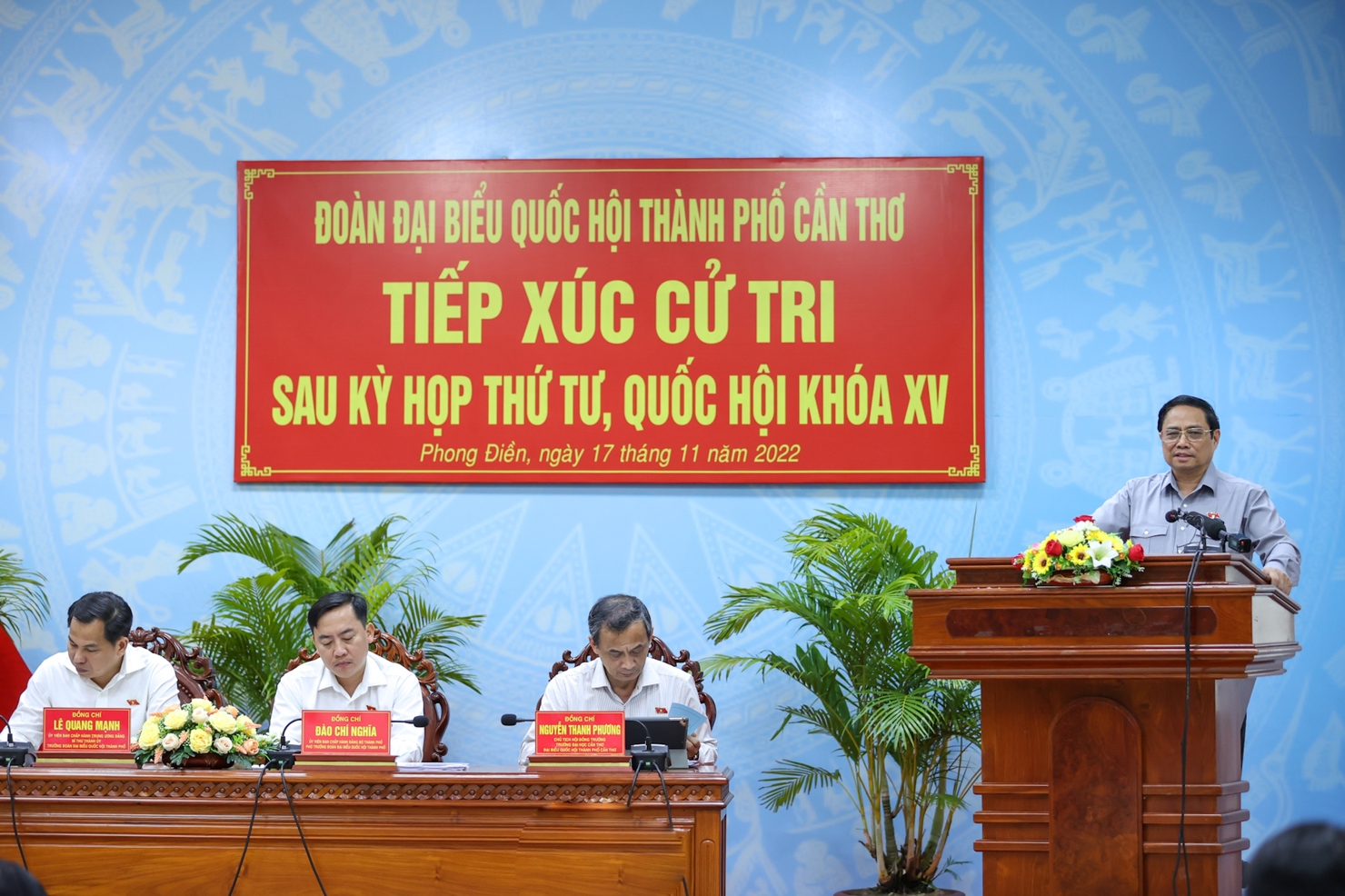  Thủ tướng Chính phủ Phạm Minh Chính có cuộc tiếp xúc cử tri TP. Cần Thơ sau Kỳ họp thứ tư, Quốc hội khóa XV