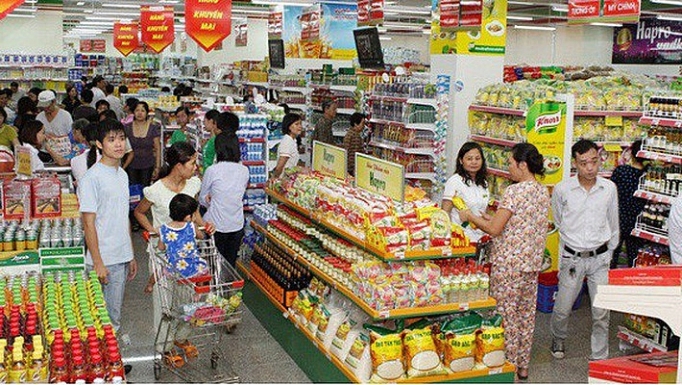 Hàng Việt cần xây dựng được chiến lược "chắc chân" tại các hệ thống siêu thị. Nguồn: Internet